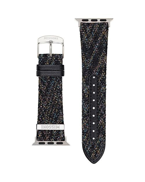 

Apple Watch Ремешок из зигзагообразной ткани, 38-41 мм Missoni, цвет Black