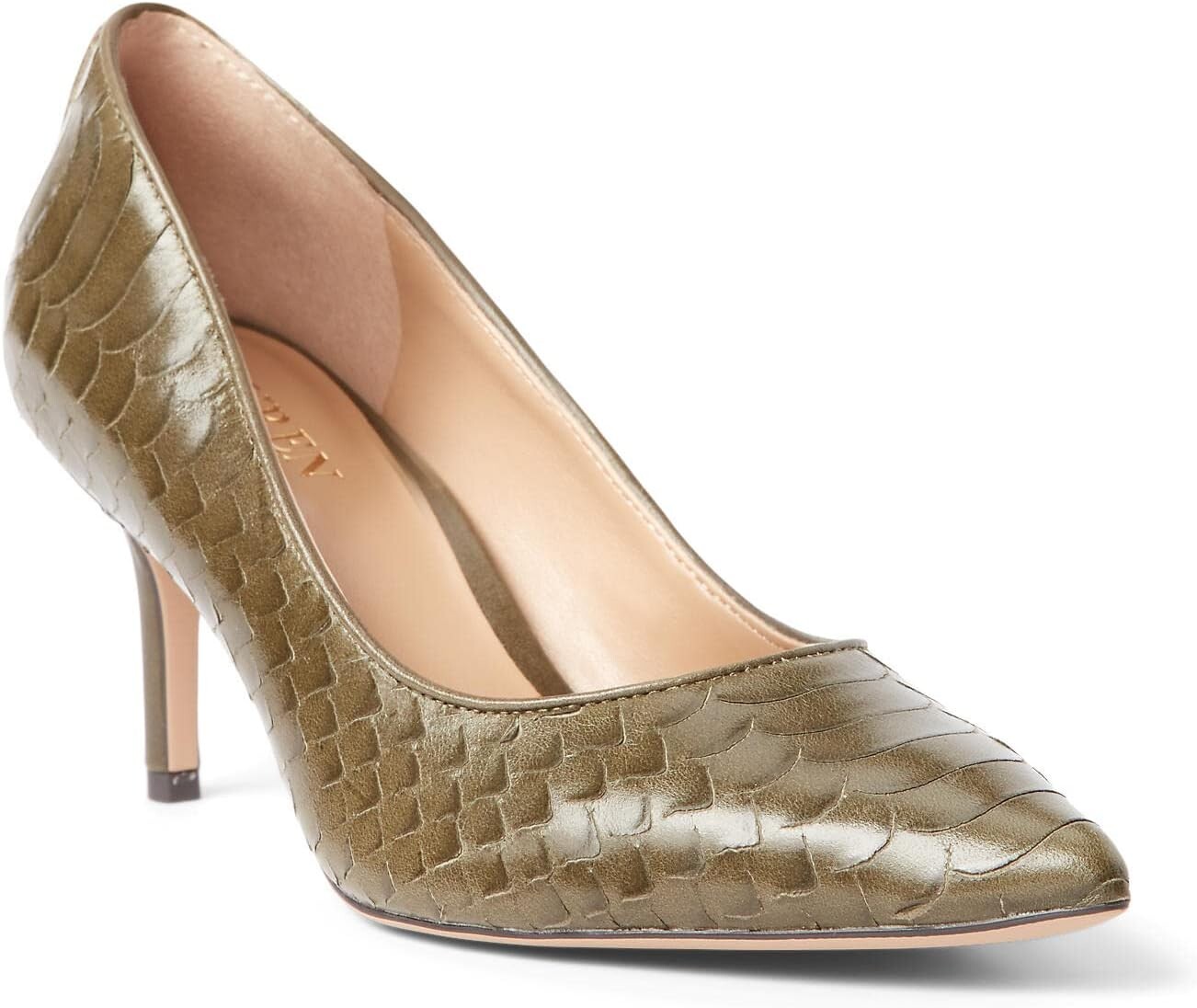 

Туфли Lanette Pump LAUREN Ralph Lauren, цвет Classic Olive