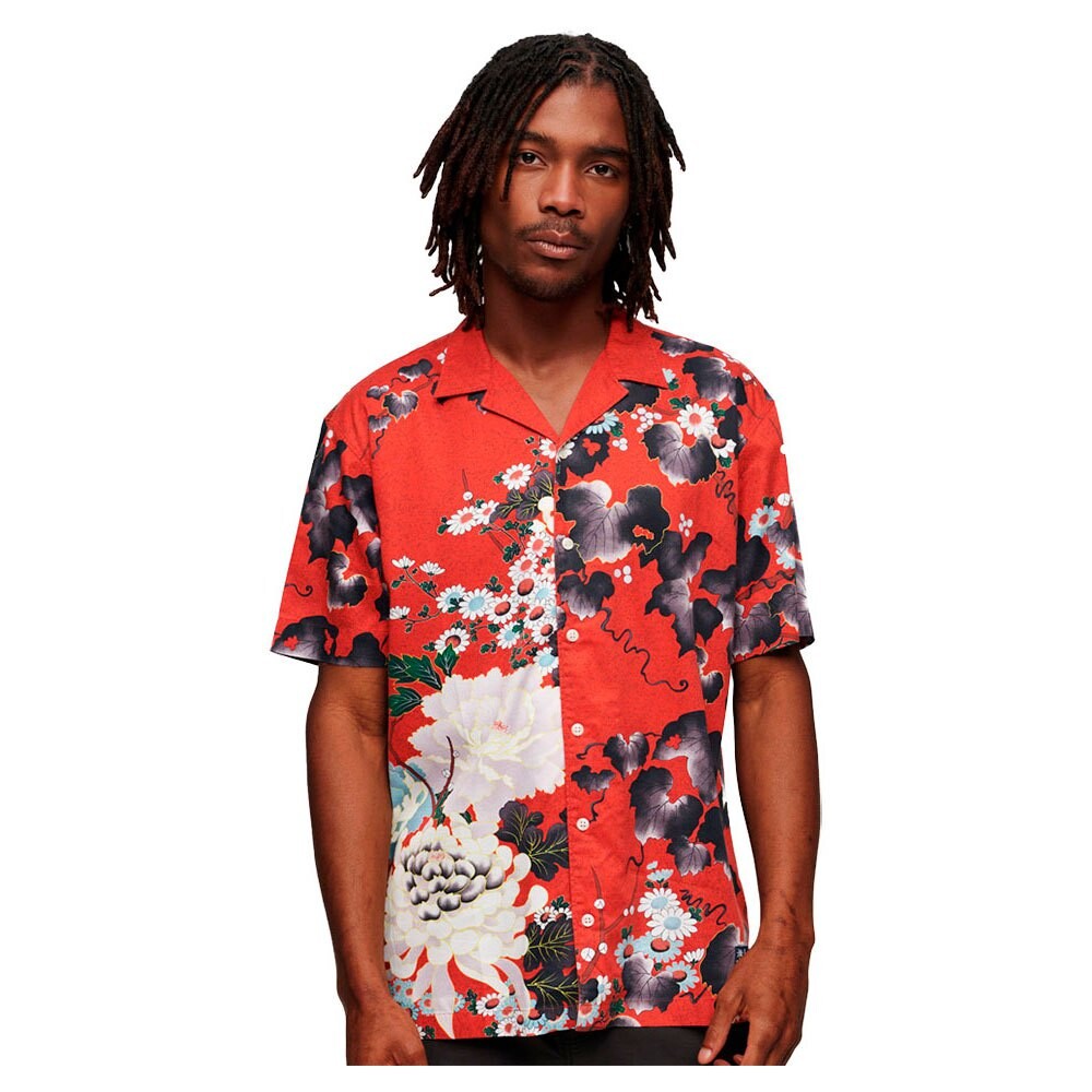 

Рубашка с коротким рукавом Superdry Hawaiian Resort, разноцветный