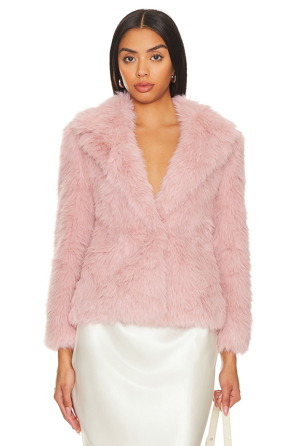 Куртка Bubish Arianna Faux Fur, цвет Dusty Pink