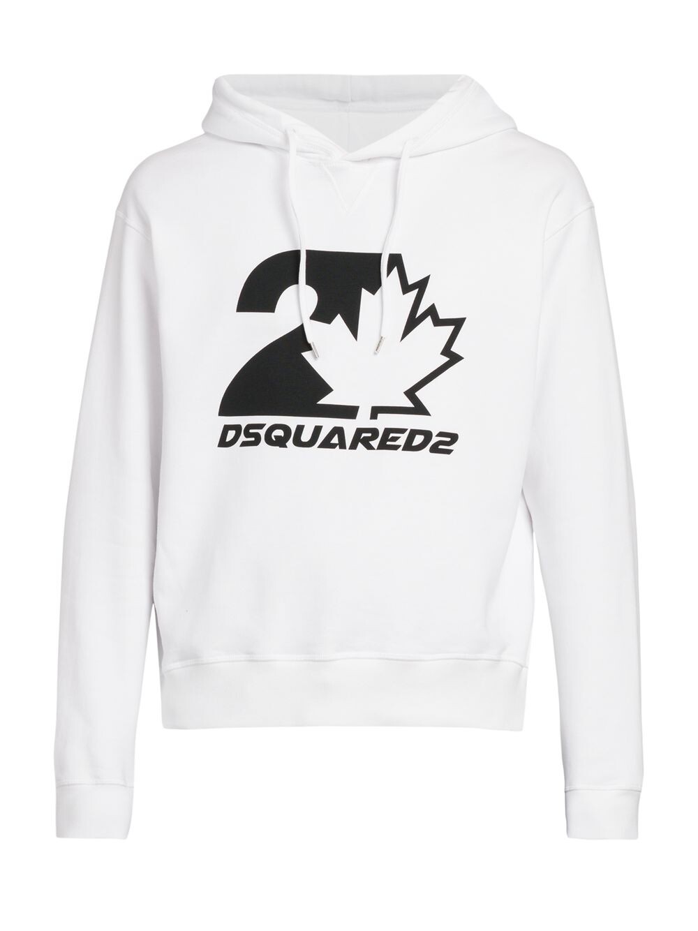 

Классная толстовка с капюшоном Dsquared2, белый