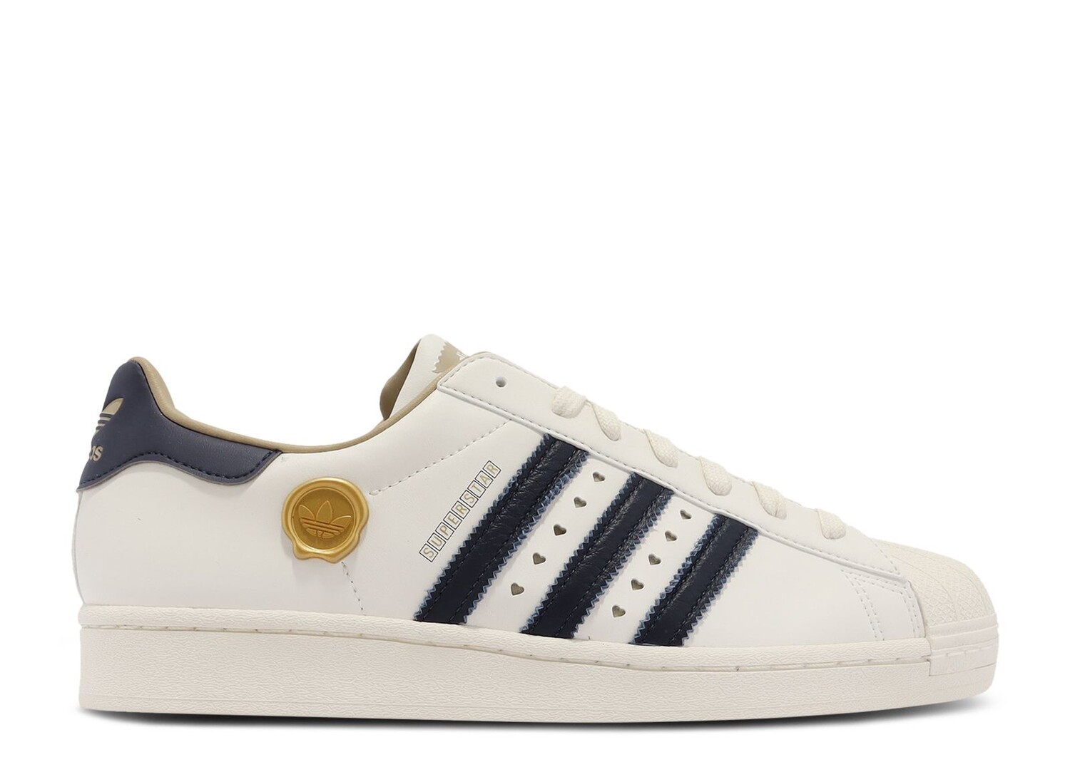 

Кроссовки adidas Superstar 'Valentine'S Day 2023 - Navy', кремовый, Бежевый