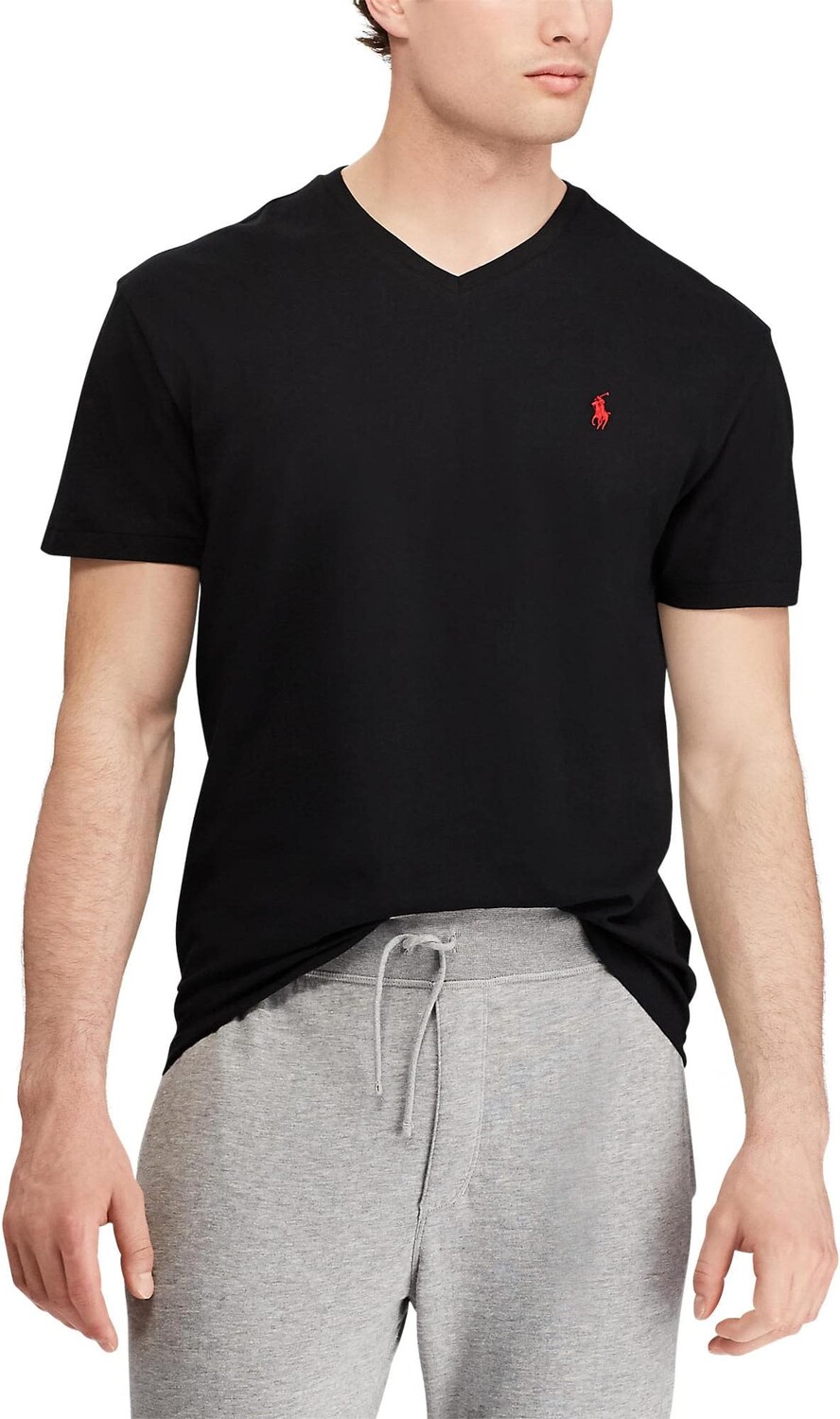 

Классическая футболка с V-образным вырезом Polo Ralph Lauren, цвет RL Black