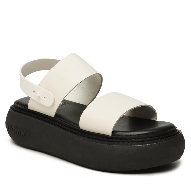 

Сандалии Tommy Jeans VolumeSandal Stripe, белый