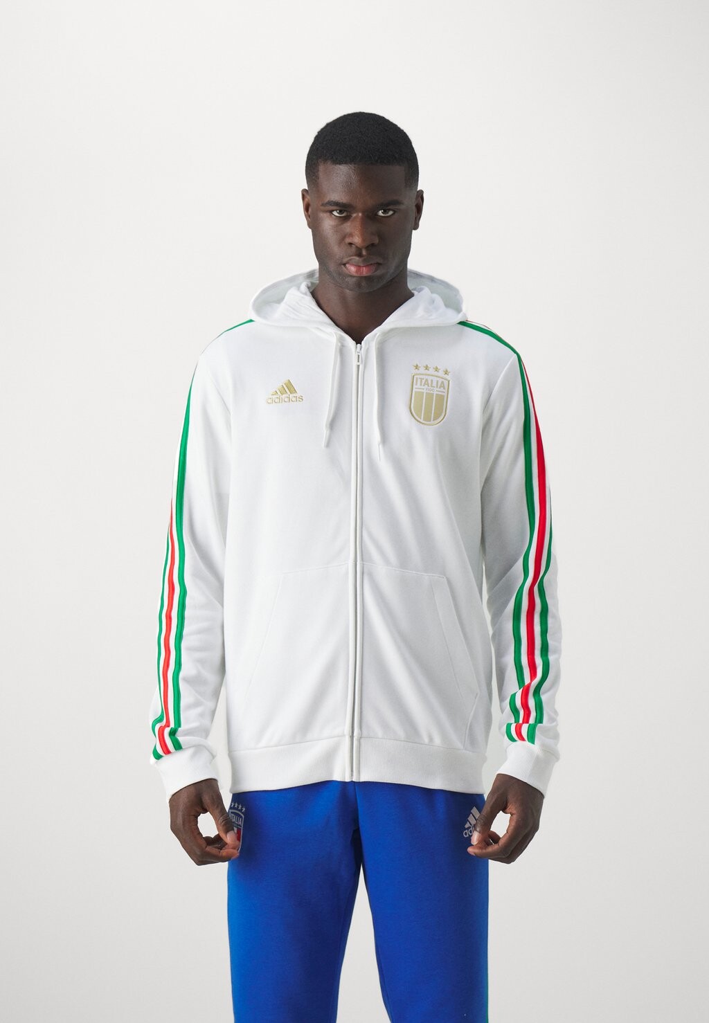 

форма национальной сборной adidas Performance ИТАЛИЯ Figc FULL ZIP, цвет white