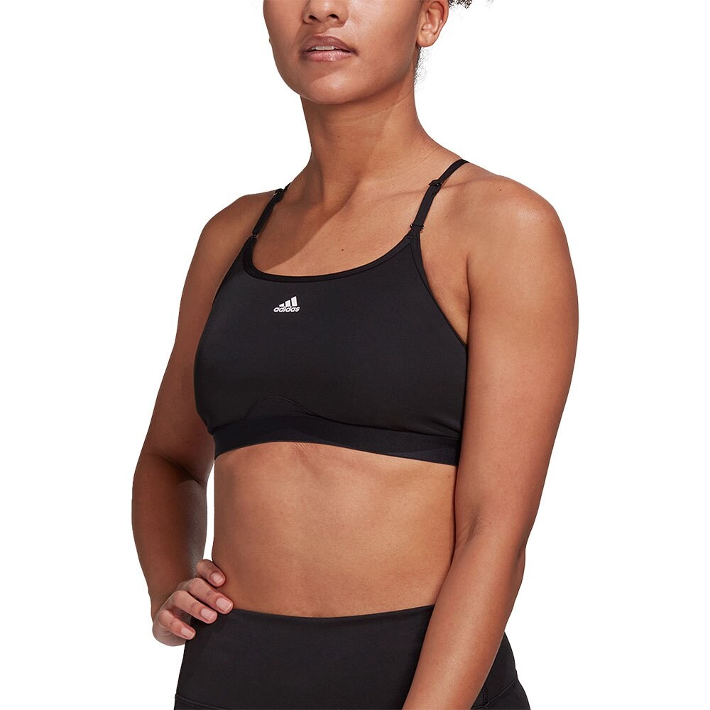 

Спортивный бюстгальтер adidas Aeroreact P, черный