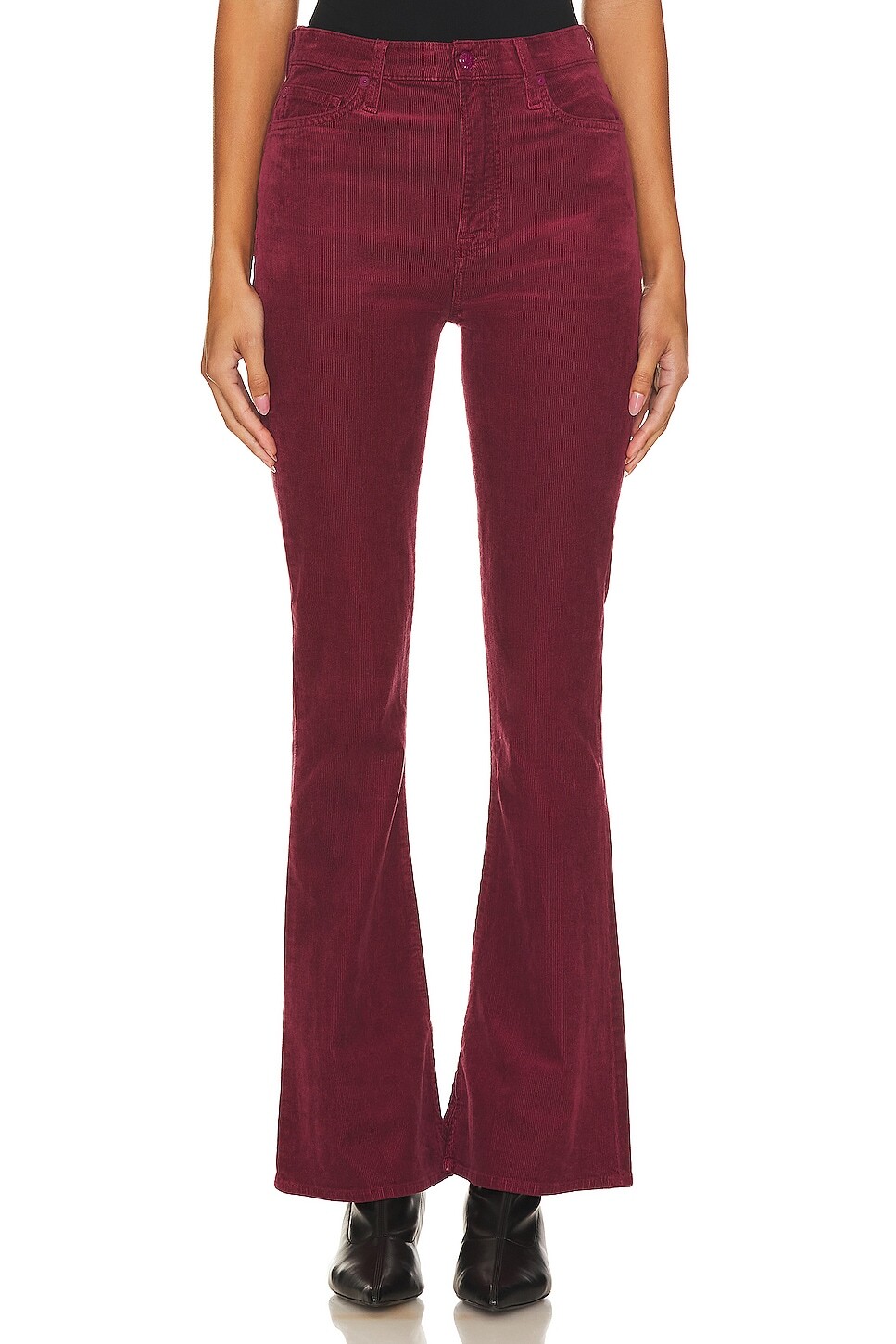 Ботинки 7 For All Mankind Ultra High Rise Skinny, цвет Burgundy джинсы 7 for all mankind no filter ultra high rise skinny in mariposa цвет mariposa