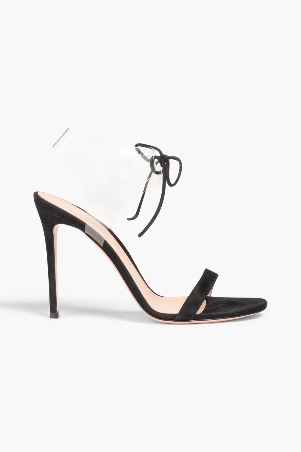 

Сандалии из замши и ПВХ Gianvito Rossi, черный