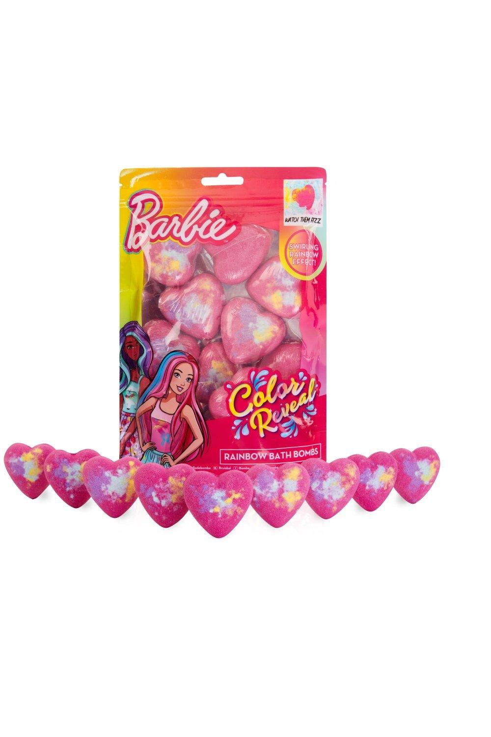 Мешочек с бомбочками для ванны Barbie, розовый брикник бомбочки шипучки тачки