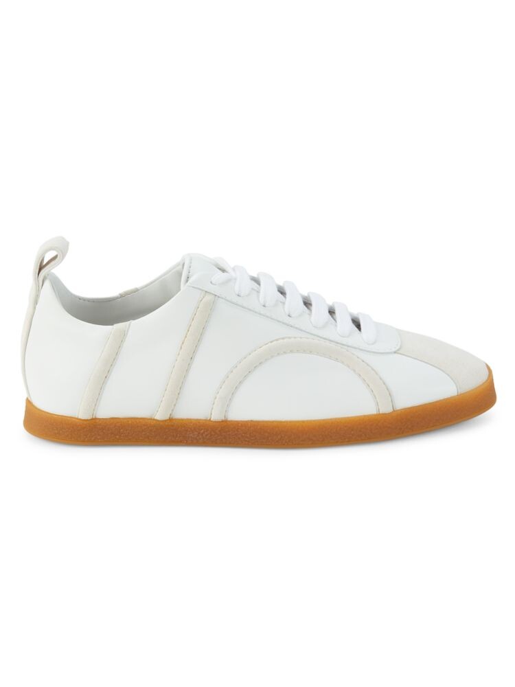 

Кожаные кроссовки Toteme, цвет Off White