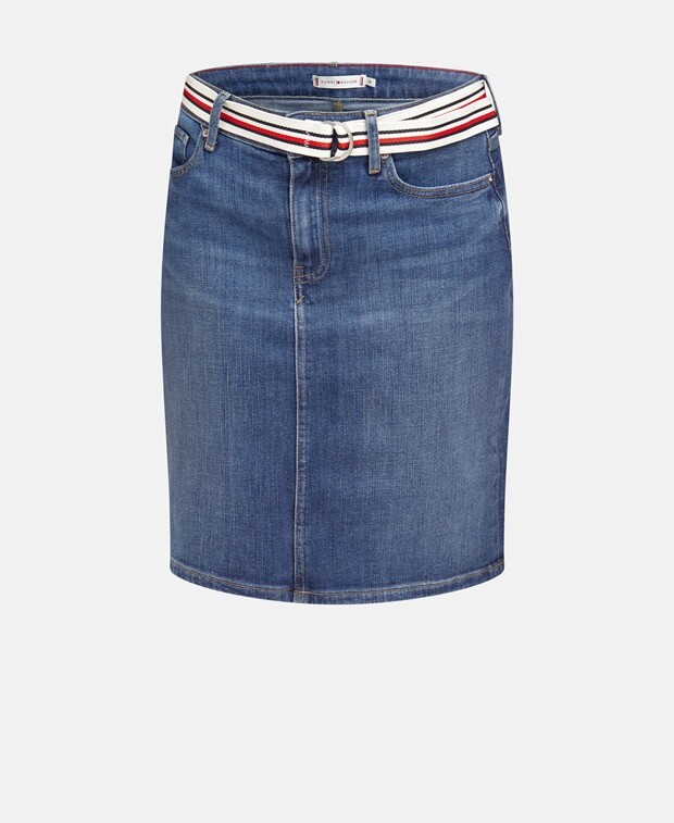 

Джинсовая юбка Tommy Hilfiger, синий