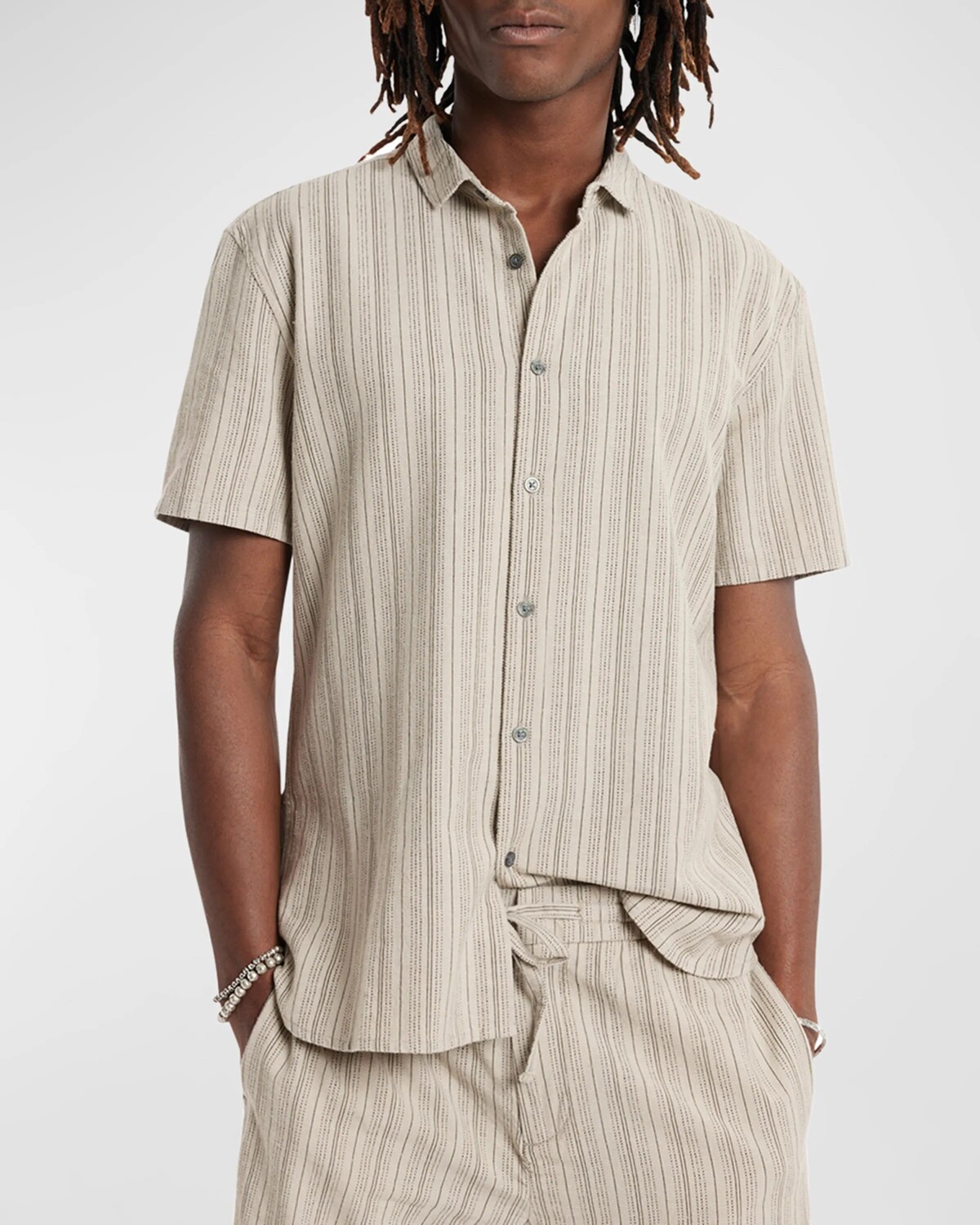 

Мужская спортивная рубашка Sean John Varvatos, цвет Camel