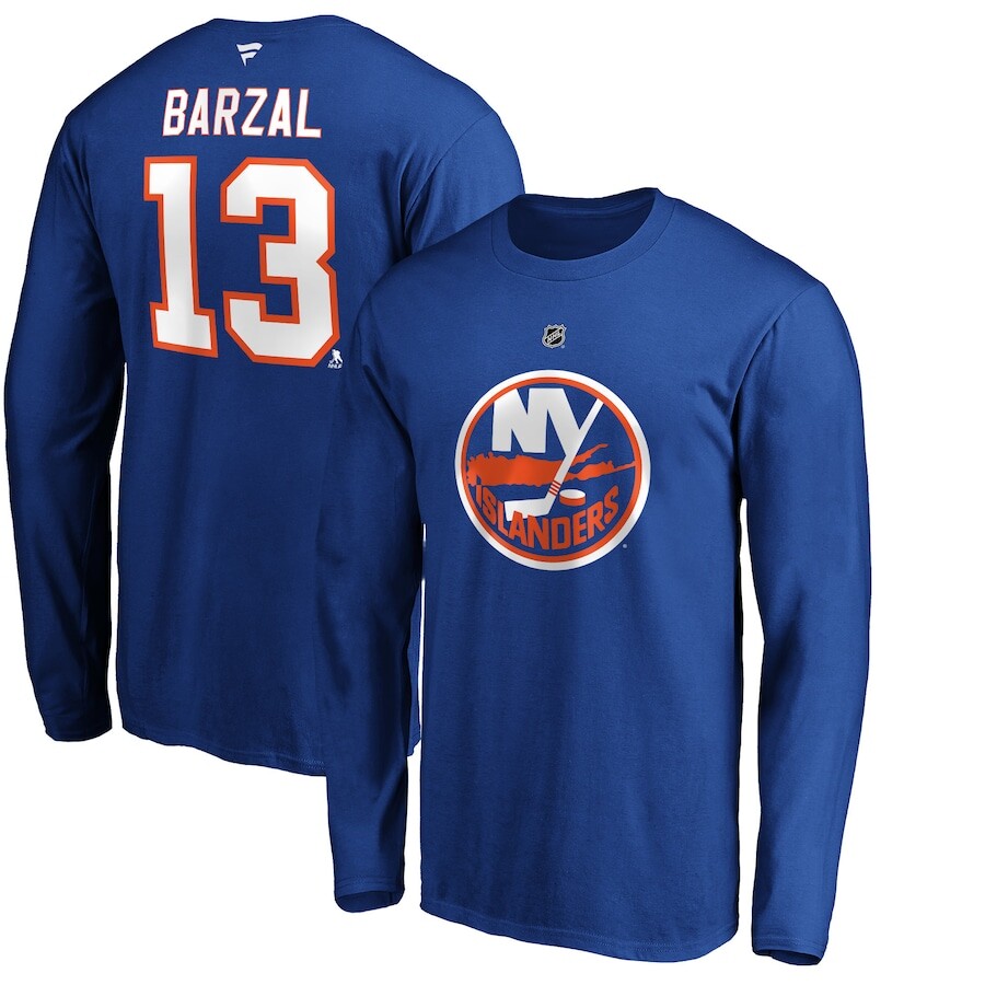 

Футболка с длинным рукавом Fanatics Branded New York Islanders, роял