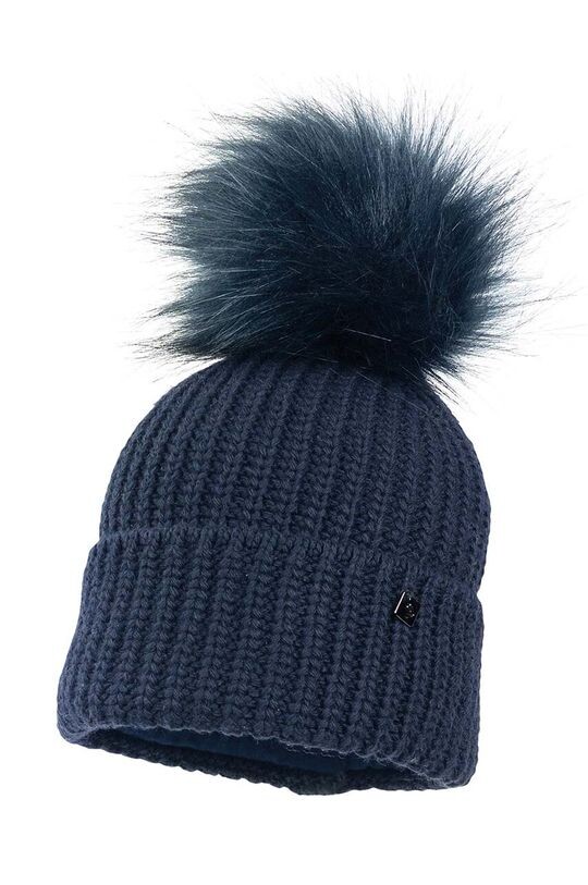 

Детская полушерстяная шапка Jamiks COLD II, темно-синий