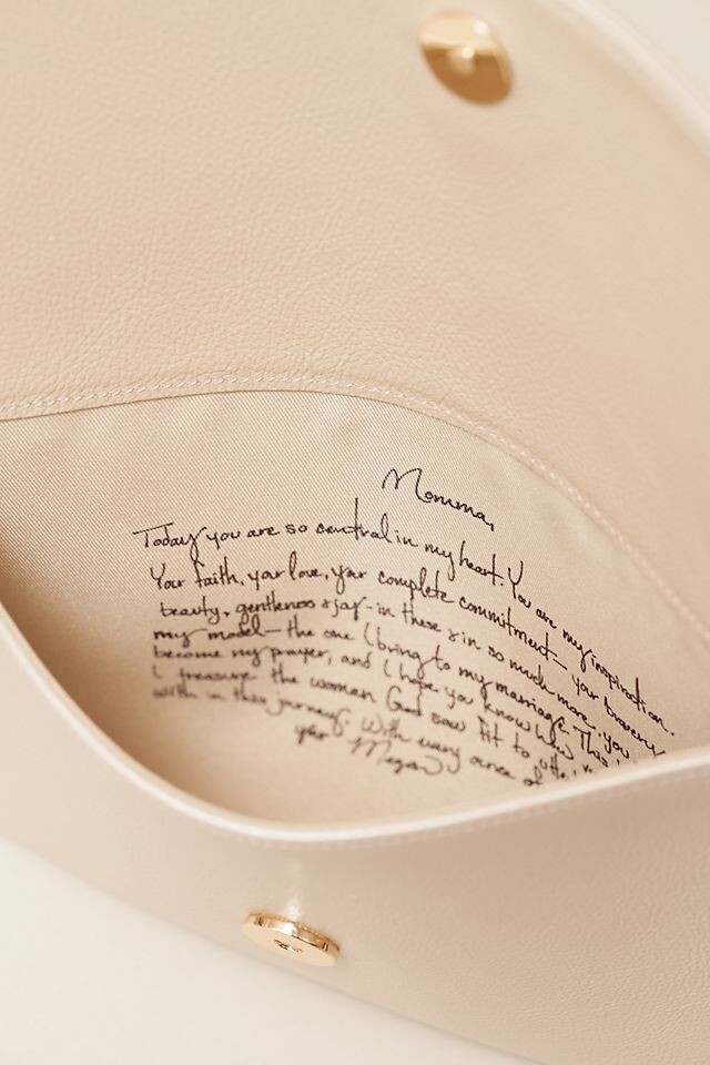 

Клатч Fontem Emily Anthropologie, бежевый