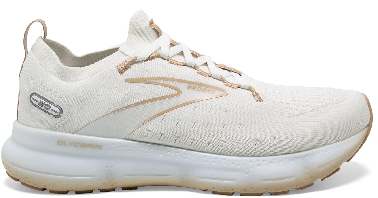 

Кроссовки для шоссейного бега Glycerin StealthFit 20 — женские Brooks, белый