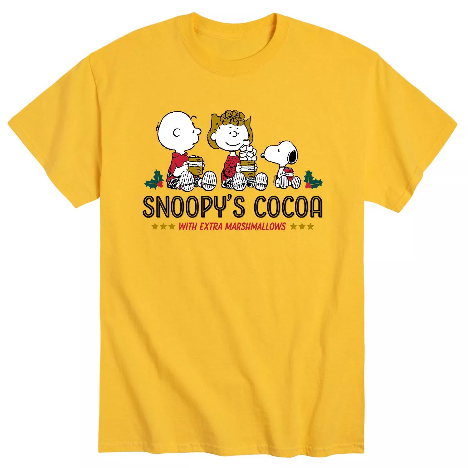 character sparkles glitter cocoa 3ml spk007 Мужская футболка с арахисом Snoopy's Cocoa Licensed Character