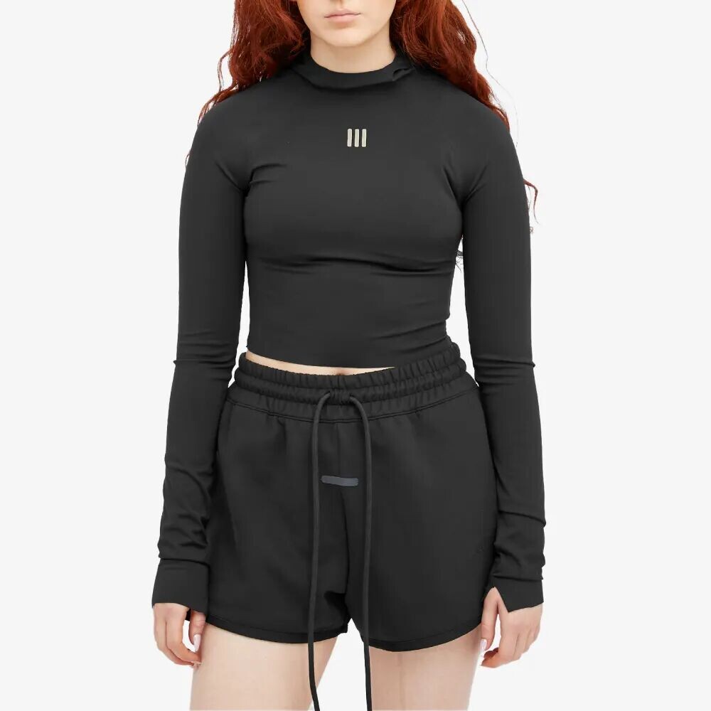 

Adidas Укороченная толстовка x fear of god athletics, черный