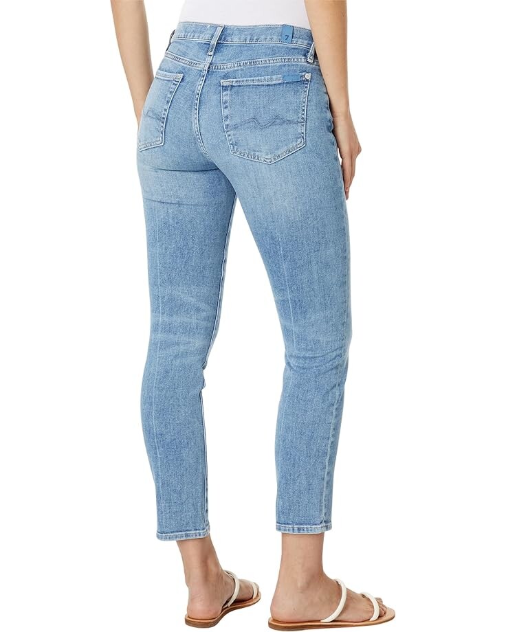 

Джинсы 7 For All Mankind Roxanne Ankle in Bailly, цвет Bailly