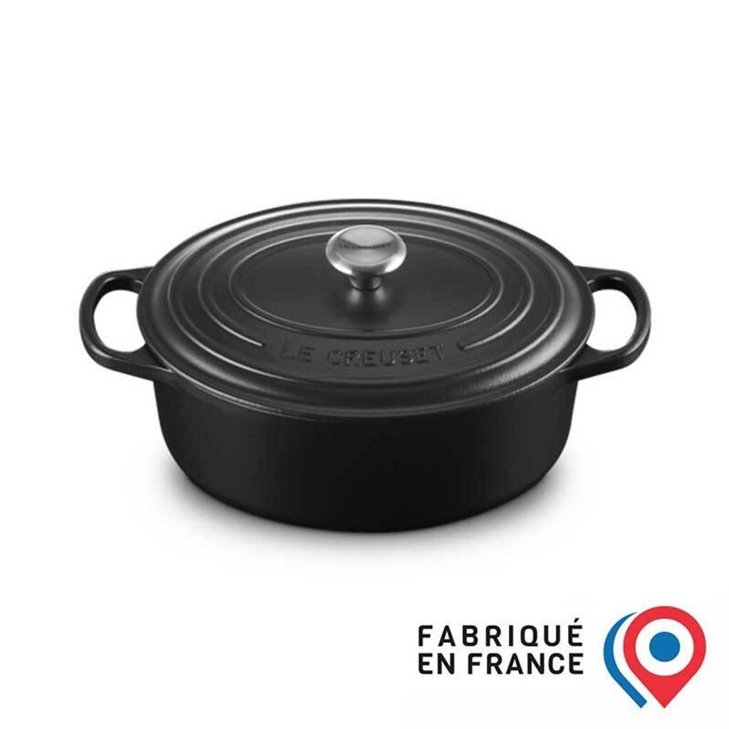 

Фирменная чугунная жаровня Le Creuset, черный