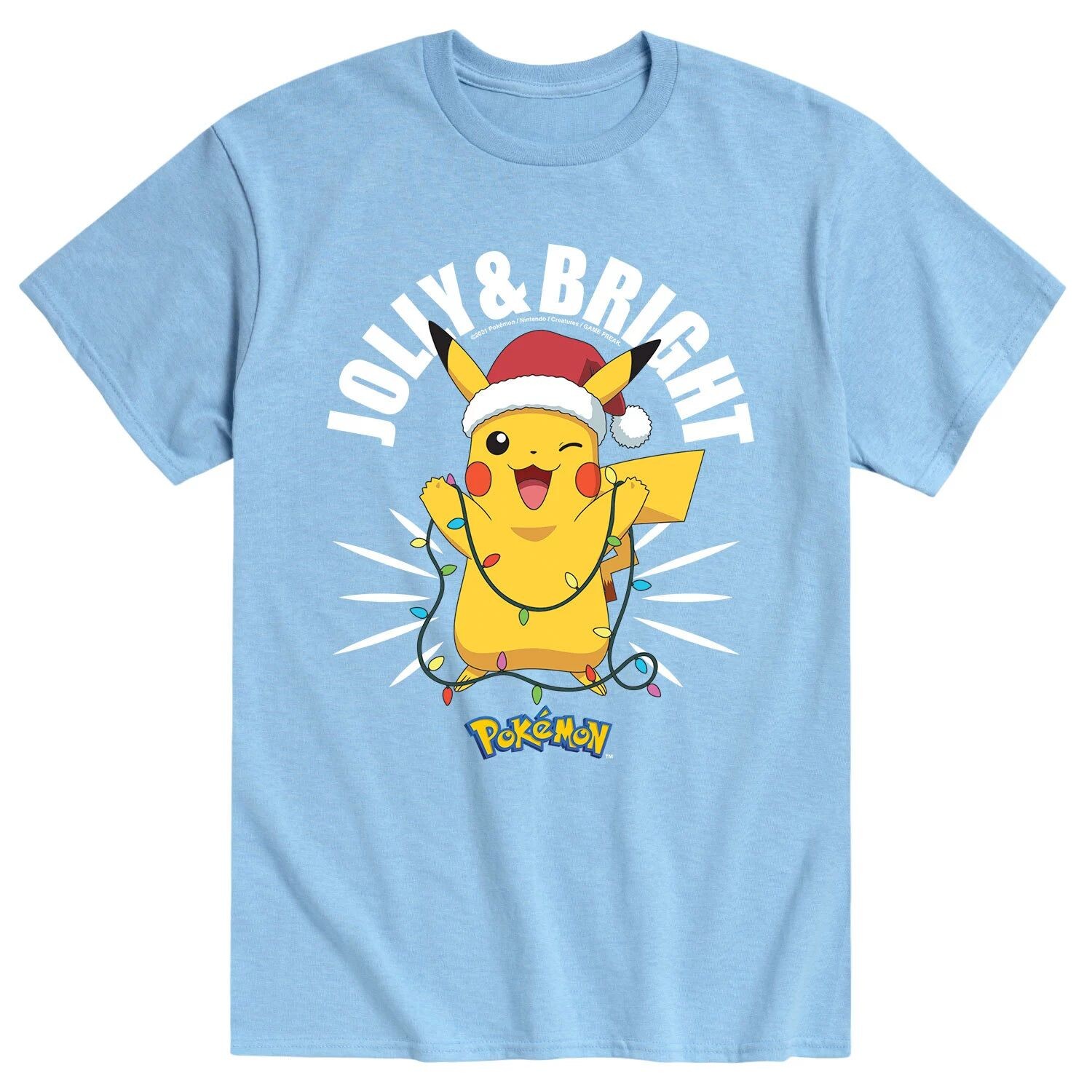 

Мужская яркая футболка Pokemon Jolly Bright Licensed Character