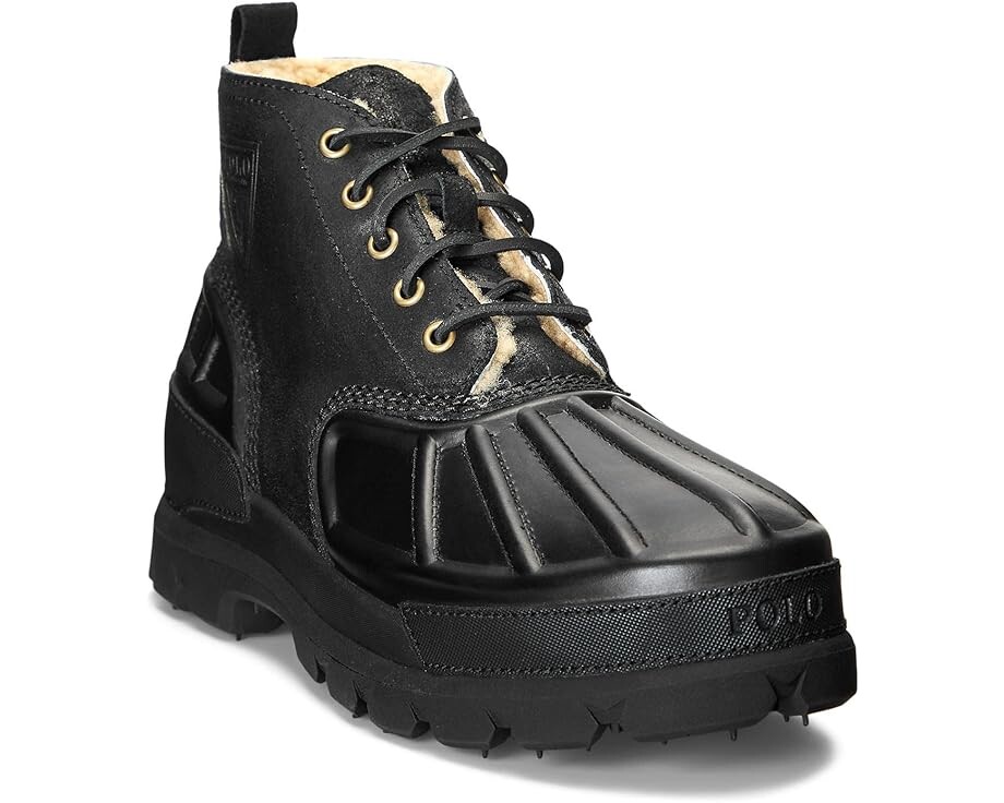 

Ботинки Polo Ralph Lauren Oslo Low Leather-Suede Boot, черный