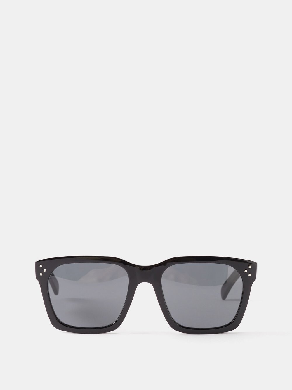 

Квадратные солнцезащитные очки из ацетата Celine Eyewear, черный
