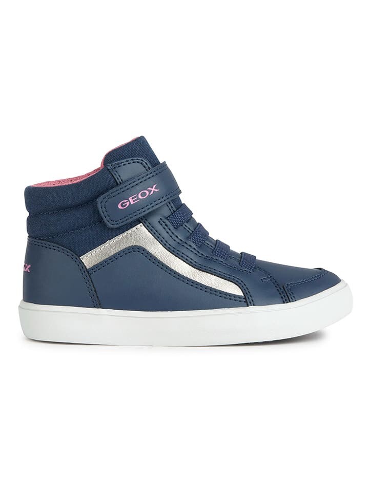 

Высокие кроссовки Geox Gisli, цвет blau/rosa