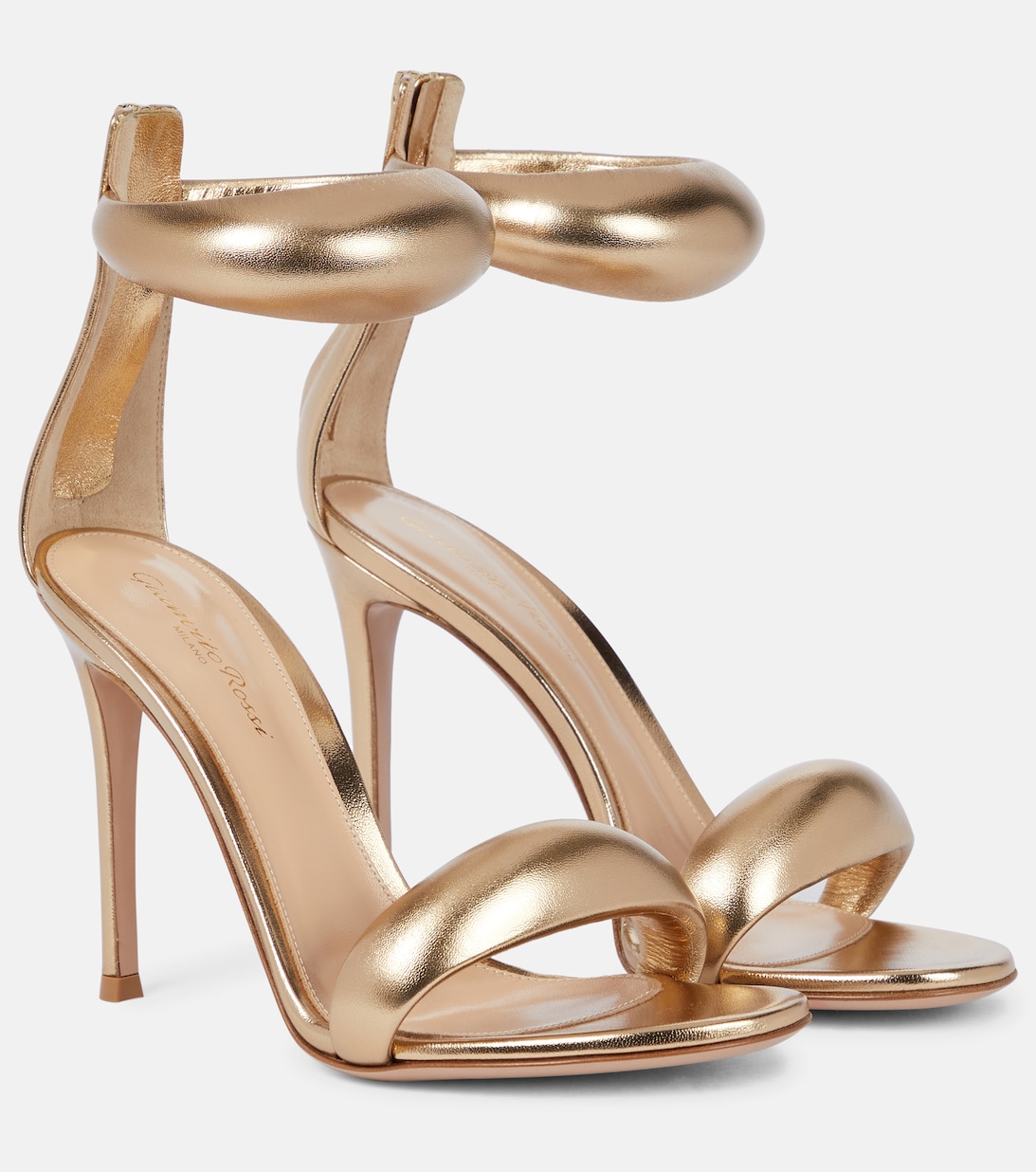 Кожаные сандалии Bijoux 105 Gianvito Rossi, золотой