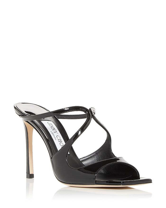 

Женские шлепанцы Anise 95 с ремешками на высоком каблуке Jimmy Choo