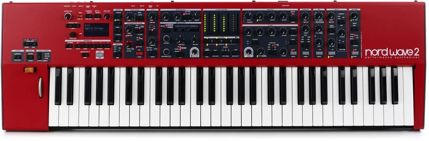 

Волновая таблица Nord Wave 2 и FM-синтезатор