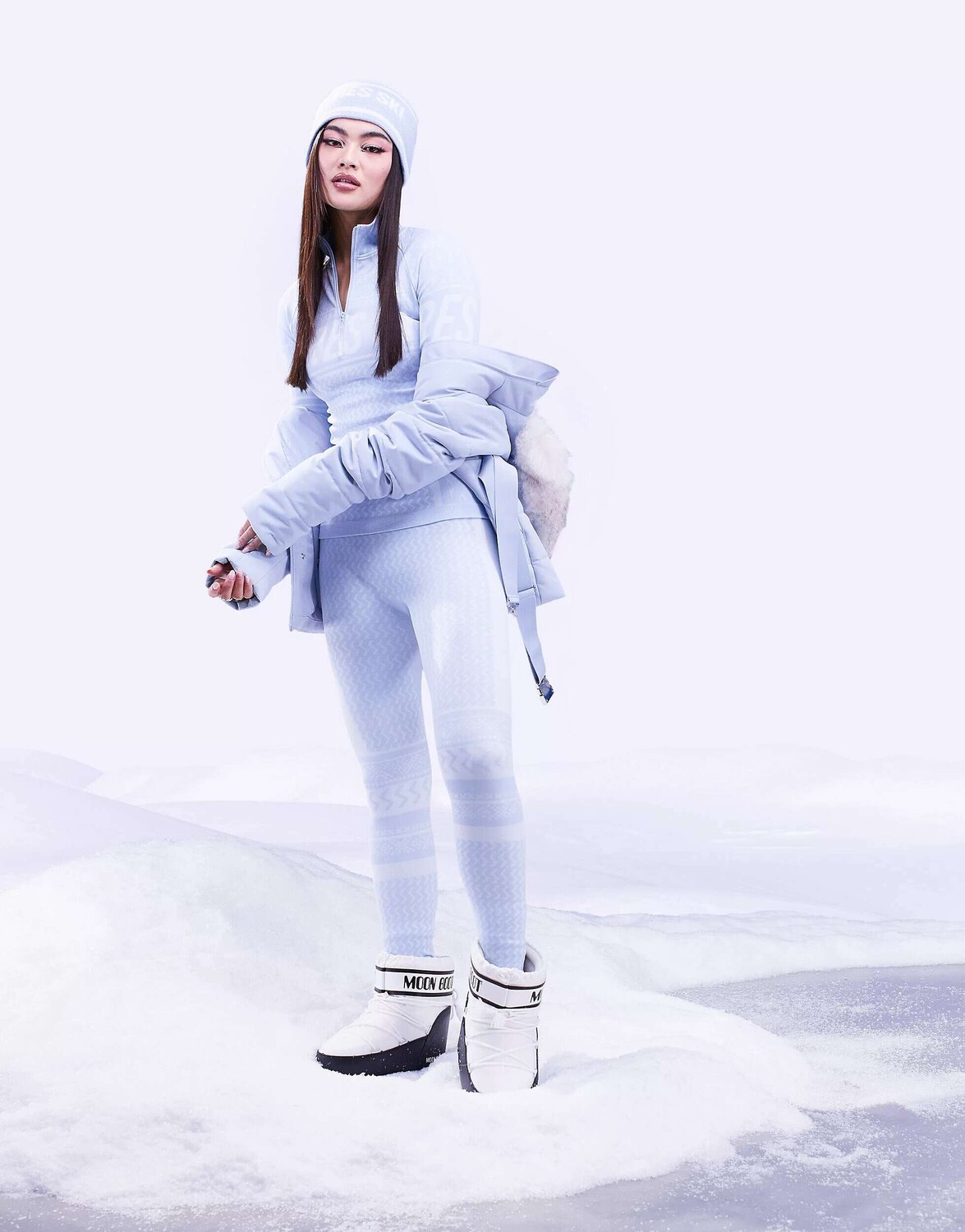 

Жаккардовые леггинсы базового слоя ASOS