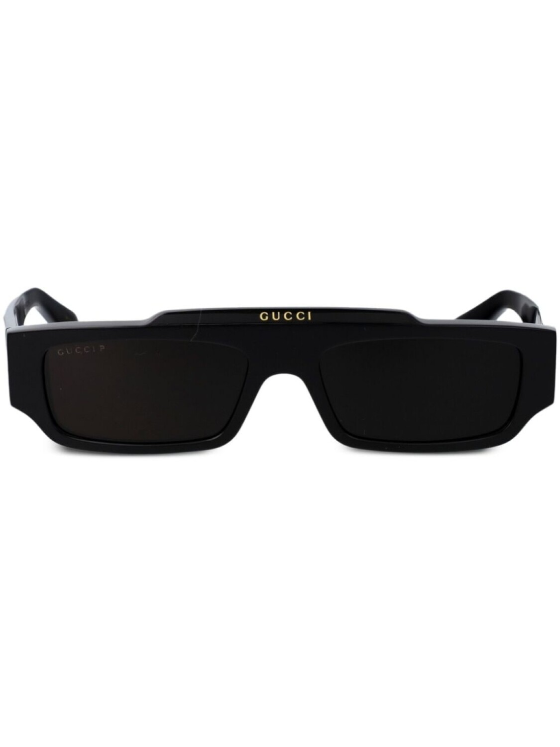 

Солнцезащитные очки Gucci Eyewear в прямоугольной оправе, черный