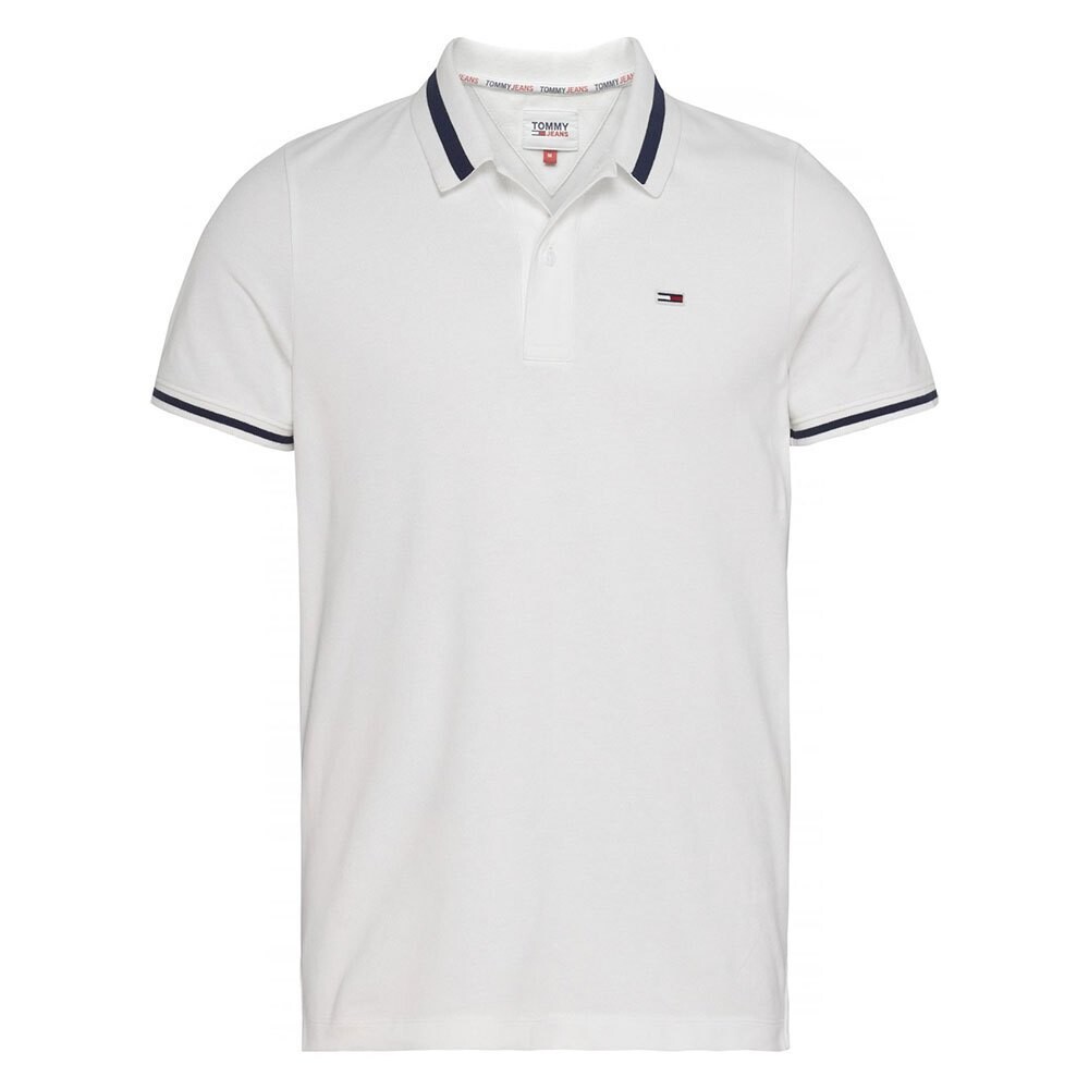 

Поло Tommy Jeans DM0DM12220, белый