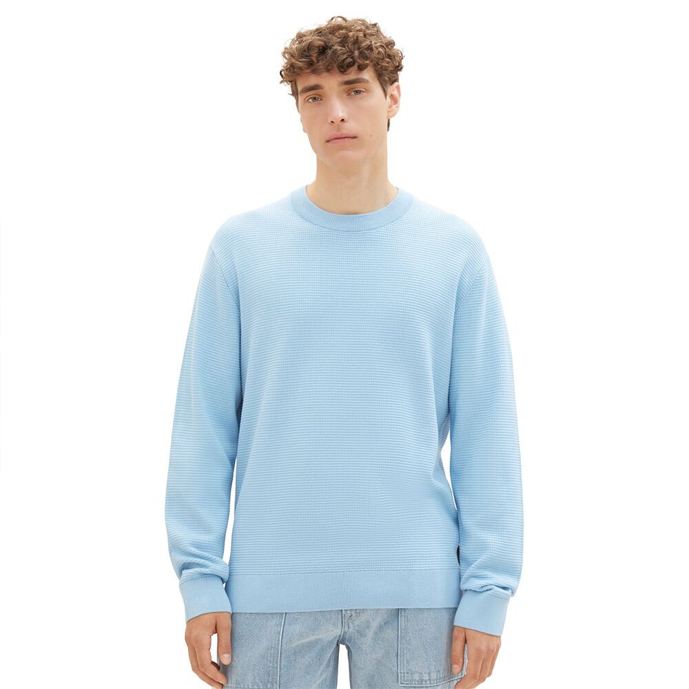 

Свитер Tom Tailor 1038285 Structured Basic Knit, синий