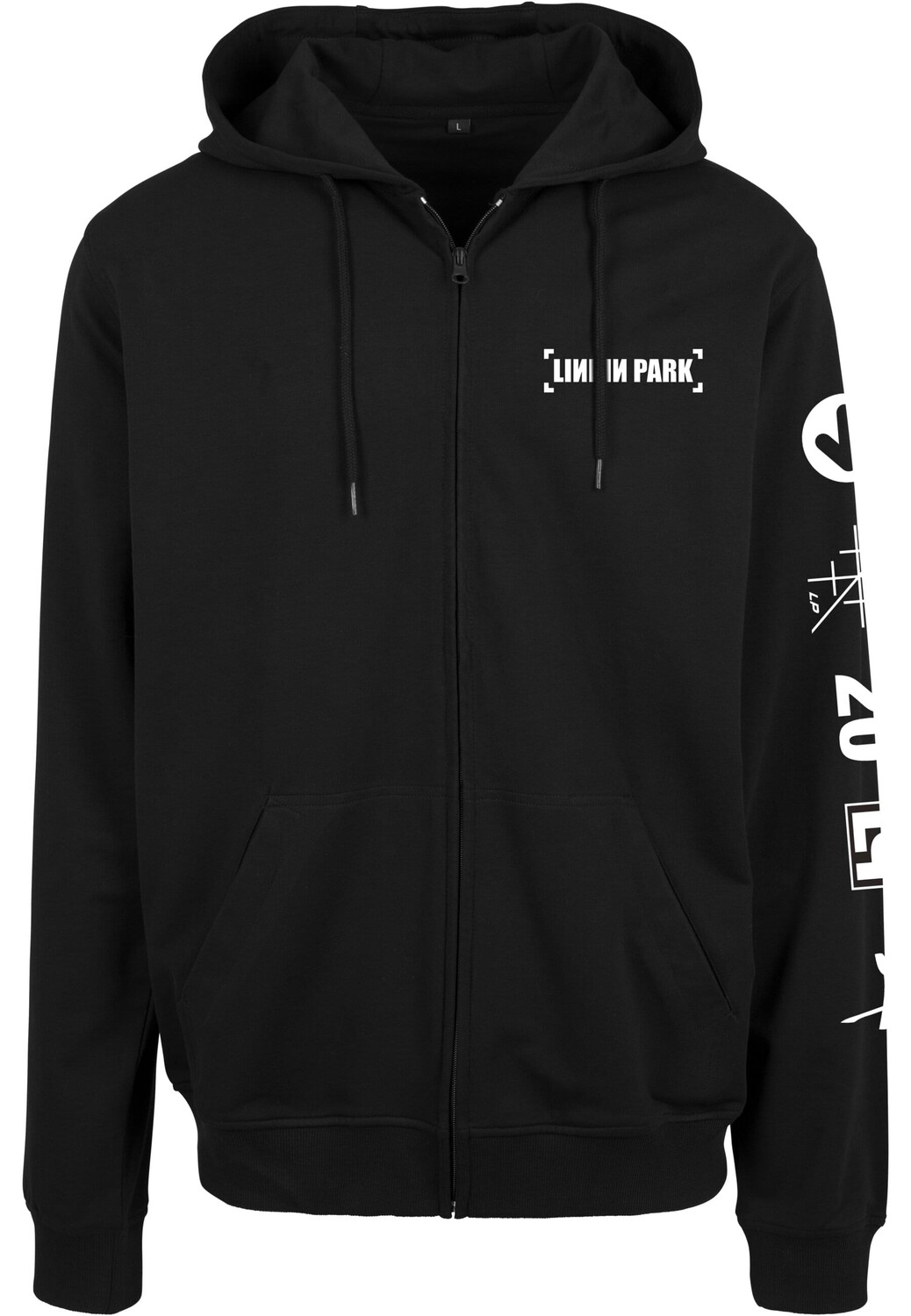 

Толстовка Merchcode Zip Kapuzenpullover, черный