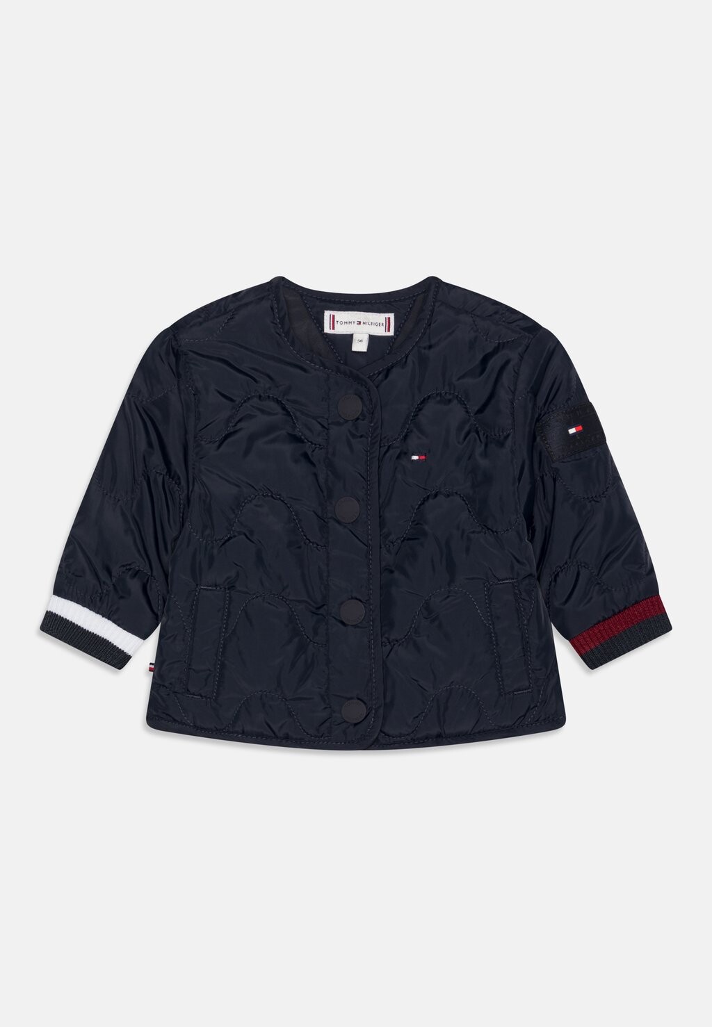 

Зимняя куртка BABY GLOBAL STRIPE UNISEX Tommy Hilfiger, цвет desert sky