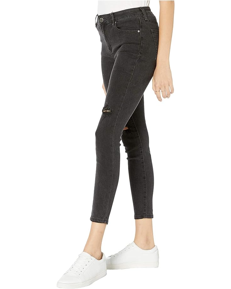 джинсы cotton on free sally skinny jeans in washed black rip and repair Джинсы COTTON ON Teen Mid-Rise Grazer Skinny Jeans in Washed Black Knee Rips, цвет Washed Black Knee Rips