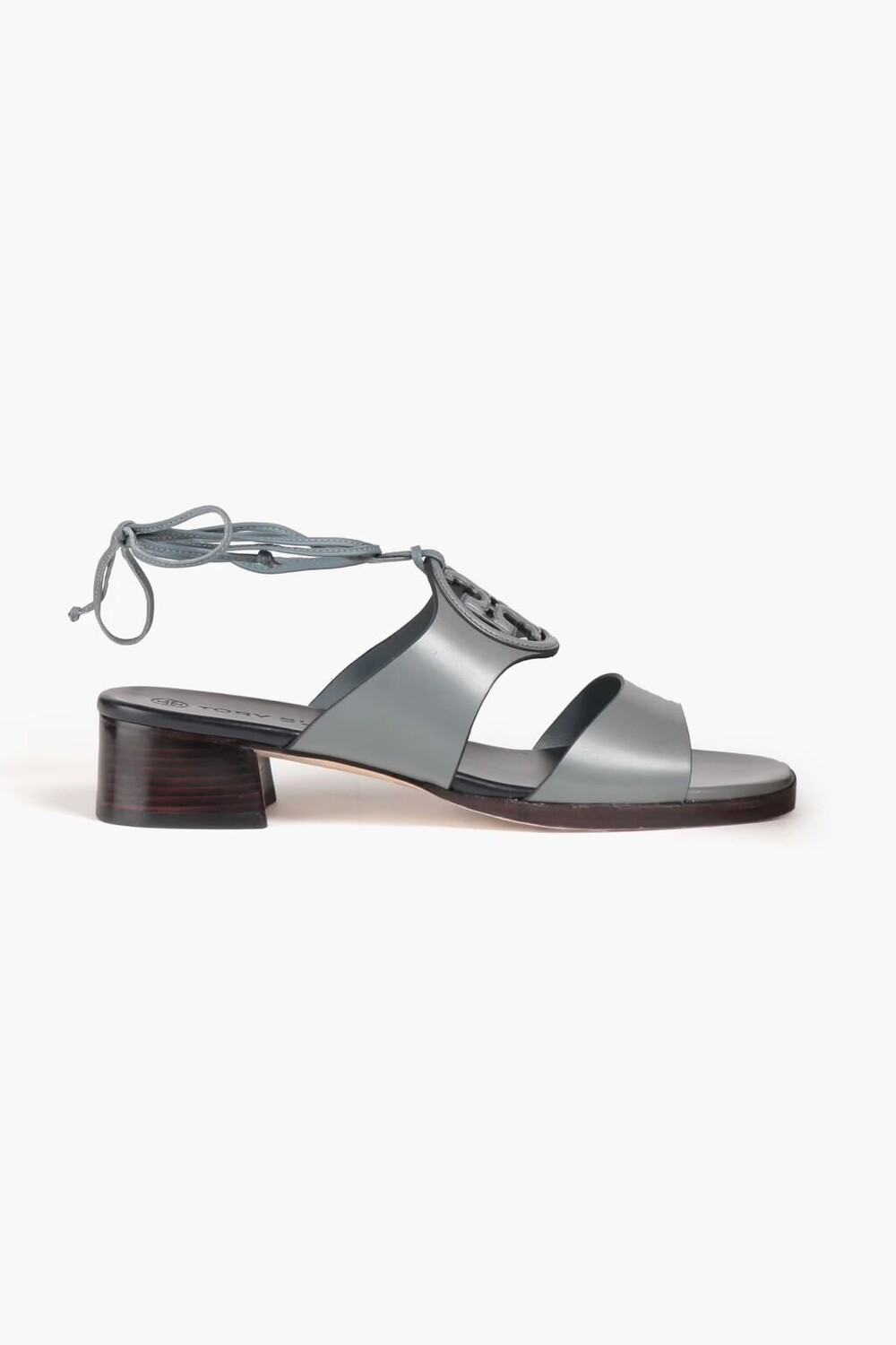 

Кожаные сандалии Bombe Miller Tory Burch, цвет Slate blue