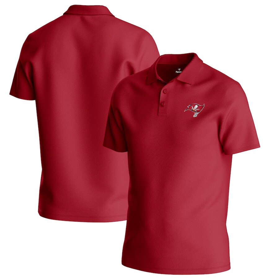 

Поло с коротким рукавом Fanatics Branded Tampa Bay Buccaneers, красный