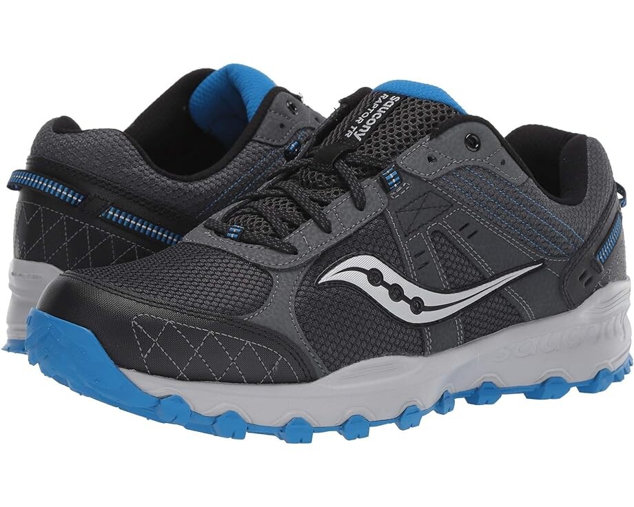

Кроссовки Saucony Grid Raptor TR 2, цвет Charcoal/Blue