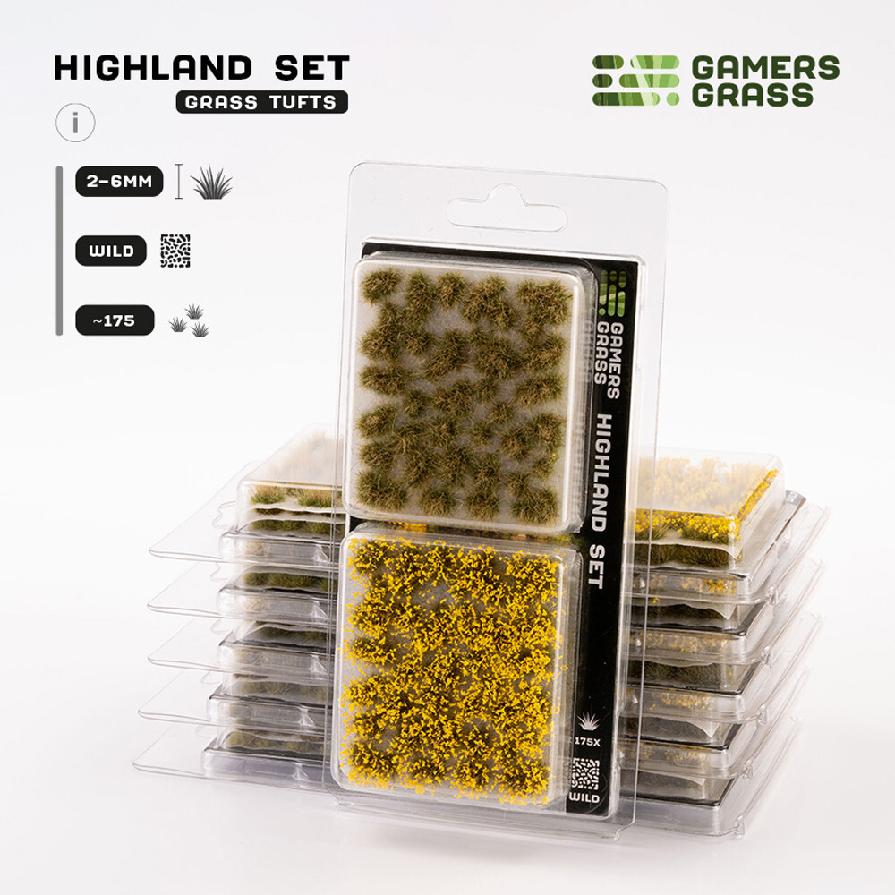 

Аксессуары Gamers Grass Gamers Grass Tufts: Highland Tuft Set - Wild