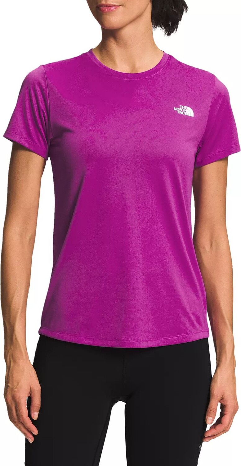 

Женская рубашка с коротким рукавом The North Face Elevation, фиолетовый