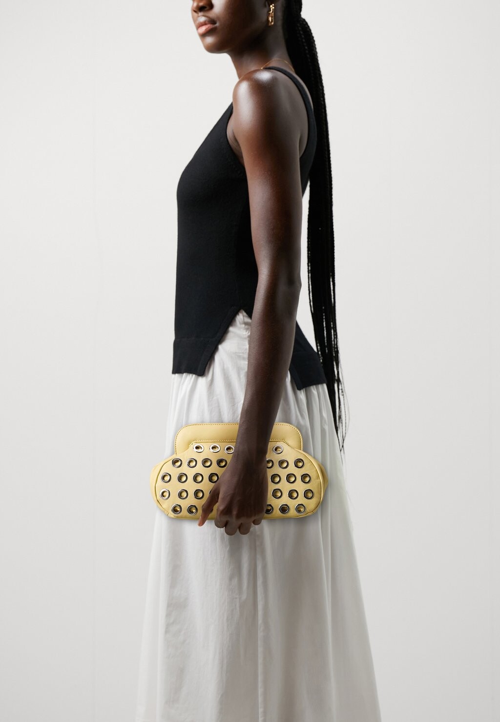 

Клатч VELINAGZ EYELET Gestuz, желтый