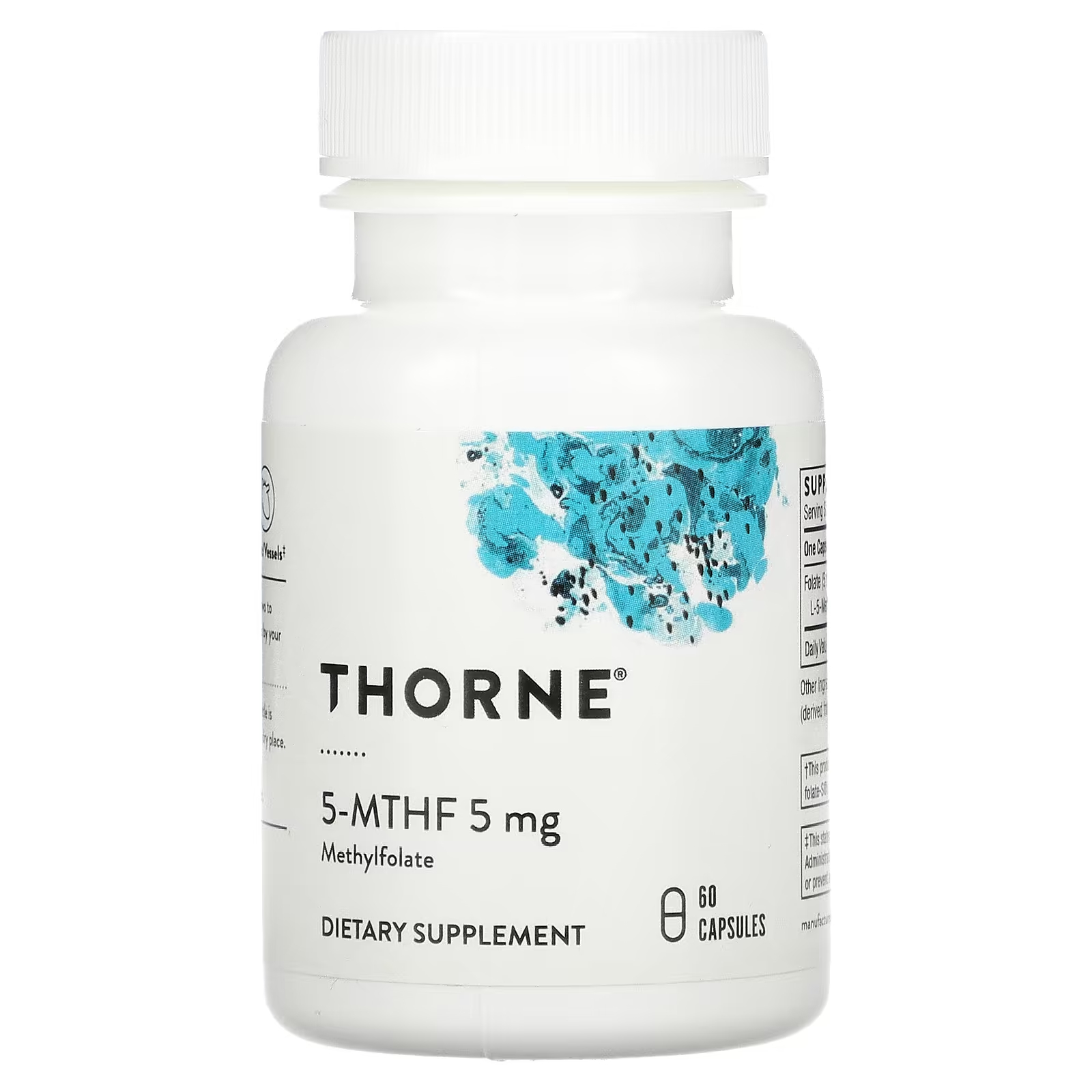 Торн 5-МТГФ 5 мг 60 капсул Thorne