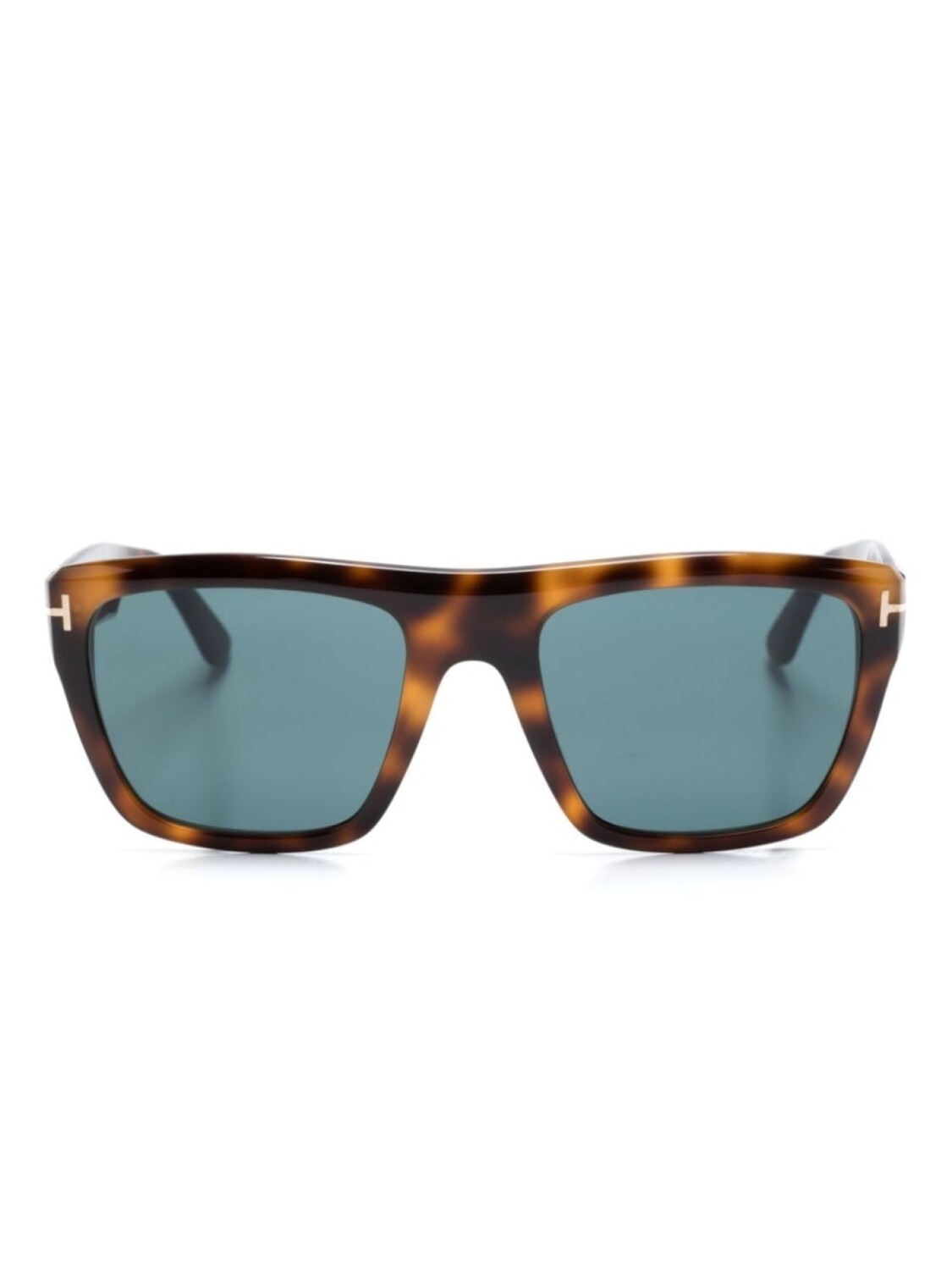

TOM FORD Eyewear солнцезащитные очки Alberto черепаховой расцветки, коричневый