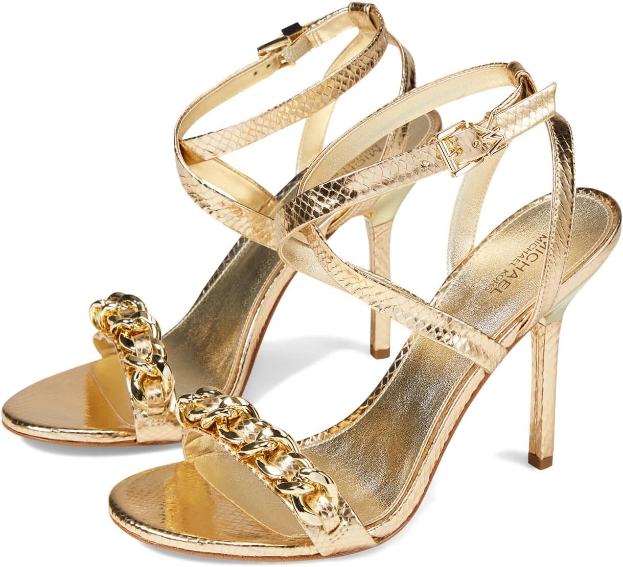 

Босоножки Asha Sandal MICHAEL Michael Kors, цвет Pale Gold