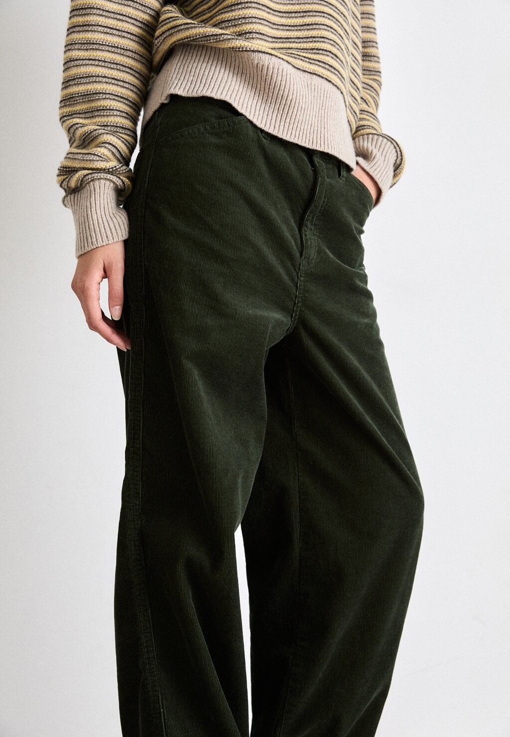 

Брюки PANTS Mads Nørgaard, темно-зеленый