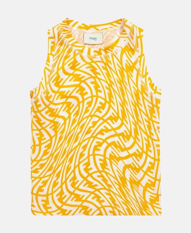 

Майка Fendi, желтый