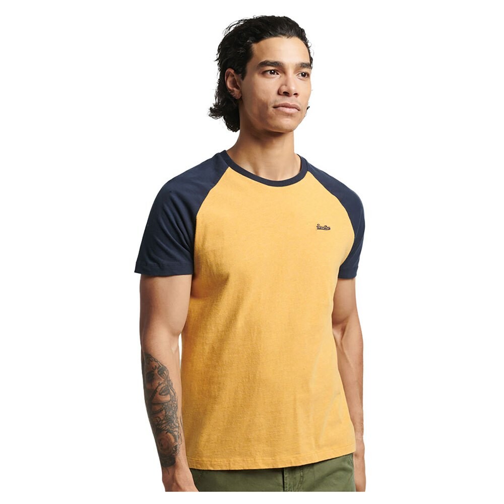 

Футболка Superdry Vintage Baseball Short , серый